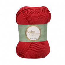 Charger l&#39;image dans la galerie, Lot 10 pelotes fil 100 % coton mercerisé Anchor Style Creativa Fino 50 g 73 couleurs
