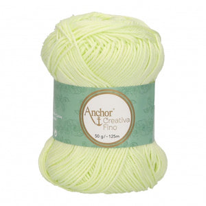 Lot 10 pelotes fil 100 % coton mercerisé Anchor Style Creativa Fino 50 g 73 couleurs