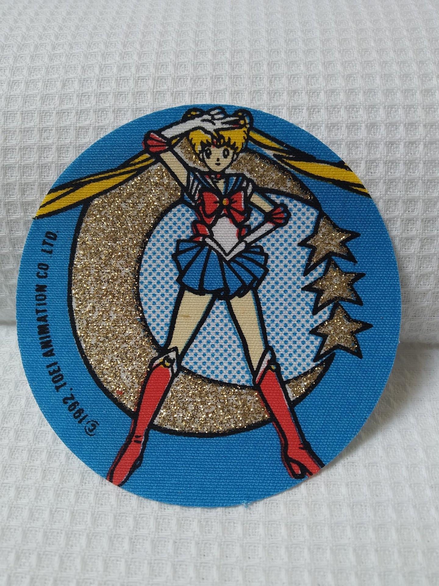 Ecusson  thermo Sailor Moon fond bleu