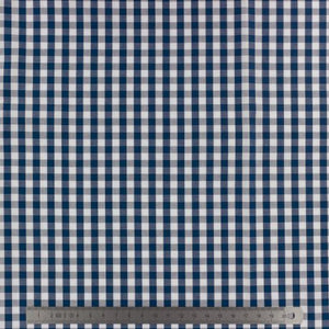 Tissu Vichy popeline motif 6 mm 150 cm 9 modèles