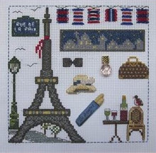 Charger l&#39;image dans la galerie, Semi-kit Fiches &amp; Charms &quot;J&#39;aime Paris&quot;
