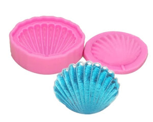 Moule en silicone forme coquillage 6 cm