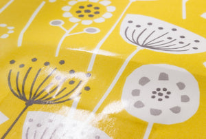 Tissu Fryett's enduit fleurs 100 % coton + PVC 132 cm