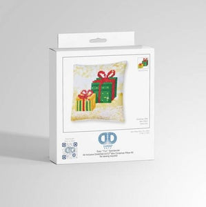 Kit broderie diamant coussin cadeaux de Noël