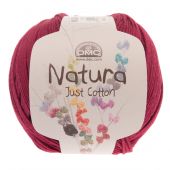 Lot de 10 pelotes Natura Just coton 50 g 155 mètres 49 couleurs