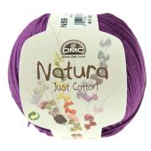 Lot de 10 pelotes Natura Just coton 50 g 155 mètres 49 couleurs