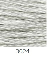 Fils Mouliné spécial 117 du n° 3011 à 3078 21 couleurs