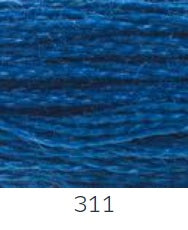 Fils Mouliné spécial 117 du n° 300 à 372 38 couleurs