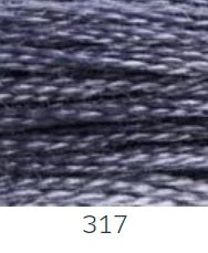 Fils Mouliné spécial 117 du n° 300 à 372 38 couleurs