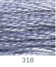 Fils Mouliné spécial 117 du n° 300 à 372 38 couleurs