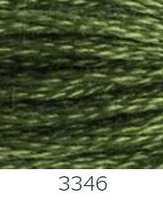 Fils Mouliné spécial 117 du n° 3325 à 3371 15 couleurs