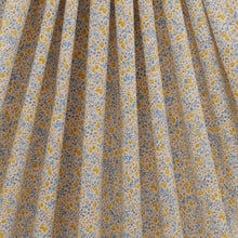 Charger l&#39;image dans la galerie, Tissu Liberty Fabrics Tana Lawn Phoebe Edition 40 ans bleu et jaune 136 cm
