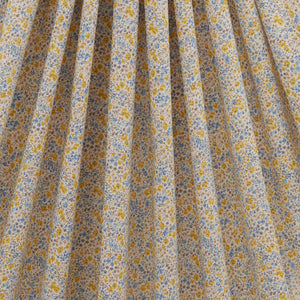 Tissu Liberty Fabrics Tana Lawn Phoebe Edition 40 ans bleu et jaune 136 cm