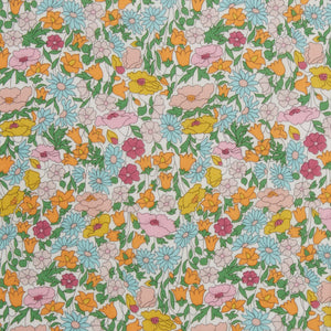 Tissu Liberty Wiltshire Poppy forest/100% coton 136 cm