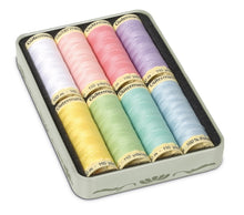 Charger l&#39;image dans la galerie, Coffret nostalgie fil polyester pour tout coudre 8 X 100 m
