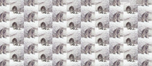 Charger l&#39;image dans la galerie, Tissu Stenzo jersey impression raccoon 150 cm
