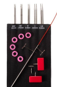 Kit d’Aiguilles interchangeables TWIST RED LACE MINI 10cm (4”)