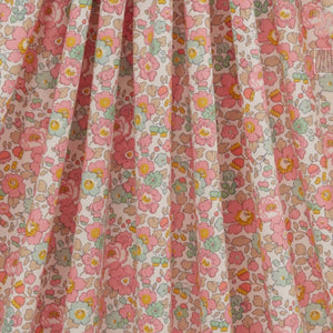 Tissu Liberty Betsy Tana Lawn Édition 40 ans rose et bleu 136 cm