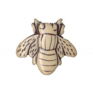 Lot de 10 boutons abeilles