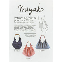 Charger l'image dans la galerie, Livret patron de sac Miyako
