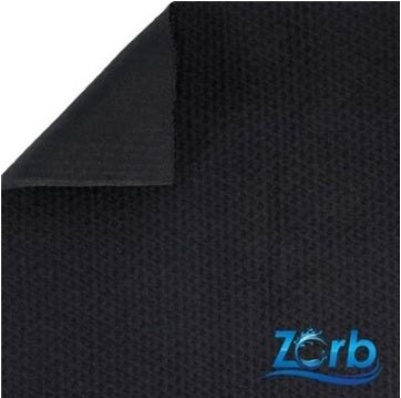 PUL · Tissu coton bio enduit imperméable · Noir