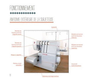 Apprendre à coudre à la surjeteuse