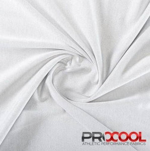 Jersey sport léger ProCool® CoolMax® antimicrobien noir ou blanc 145 cm