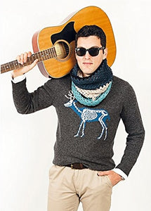 Écharpes snoods et accessoires homme au crochet.