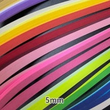 180 bandes de papier colorées 54 cm/3-5-7 ou 10 mm