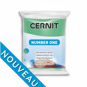 Pâte CERNIT number one 9 couleurs/56 g unité.