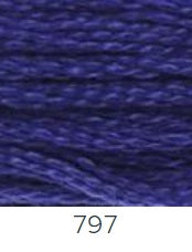 Fils Mouliné spécial 117 du n° 700 à 799 50 couleurs