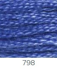 Fils Mouliné spécial 117 du n° 700 à 799 50 couleurs