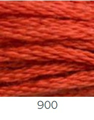 Fils Mouliné spécial 117 du n° 900 à 996 61 couleurs