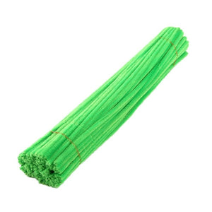 50 Fils chenille 30 cm mat ou brillant ou phosphorescent