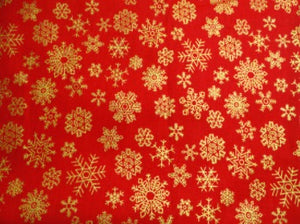 Coupon tissu de Noel/100 % coton/50 cm X 70 cm/2 modèles.