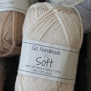 Fil à tricoter GOHANDMADE SOFT 50 g 9 couleurs.