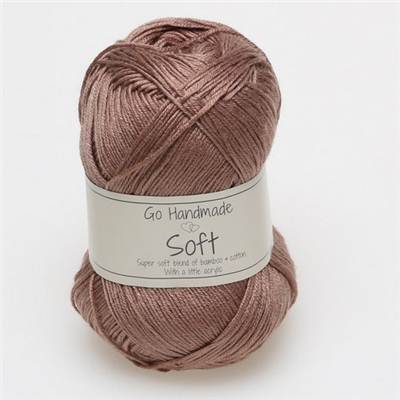 Fil à tricoter GOHANDMADE SOFT 50 g 9 couleurs.