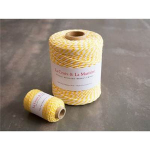 Fil Baker's Twine bicolore 100% coton 150 mètres 6 couleurs