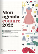 Charger l&#39;image dans la galerie, Agenda pratique couture 2022
