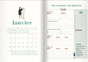 Agenda pratique couture 2022