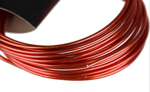 Fil aluminium de diamètre 2 mm, en bobine de 5 m 5 couleurs