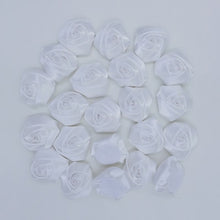 Charger l&#39;image dans la galerie, Lot de 10 mini roses en soie 3,5 cm/32 couleurs.
