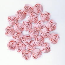 Charger l&#39;image dans la galerie, Lot de 10 mini roses en soie 3,5 cm/32 couleurs.
