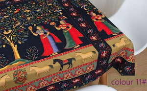 Coupon tissu fin motifs africain brillant 100 % coton 145 cm X 45 cm/9 modèles