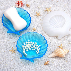 Moule en silicone forme coquillage