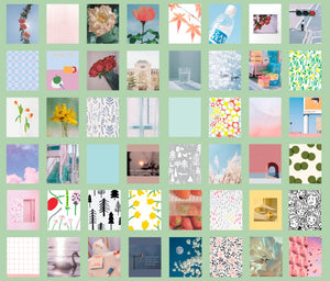 Bloc de 365 feuilles assorties thème artistique 4 cm X 5 cm/10 modèles