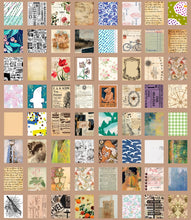 Charger l&#39;image dans la galerie, Bloc de 365 feuilles assorties thème artistique 4 cm X 5 cm/10 modèles
