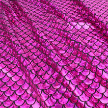 Charger l&#39;image dans la galerie, Tissu stretch écailles de sirène 150 cm 8 couleurs.

