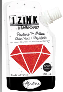 Izink peinture textile Aladine 80 ml 11 couleurs